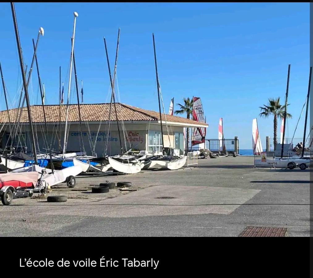 bel Appartement les pieds dans l'eau Villeneuve-Loubet Extérieur photo