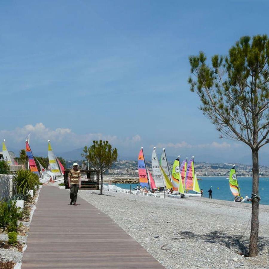 bel Appartement les pieds dans l'eau Villeneuve-Loubet Extérieur photo